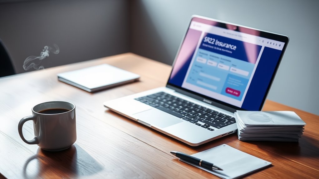 online sr22 application process